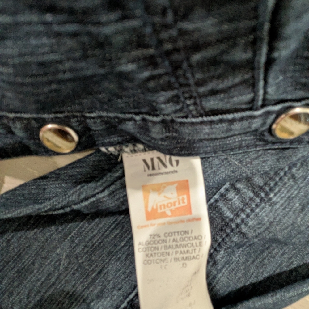 Mango Denim Button Dress - Picture 4 of 4